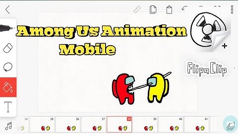 HOW TO MAKE AMONG US ANIMATION USING MOBILE |ANDROID/IOS | FLIPACLIP TUTORIAL