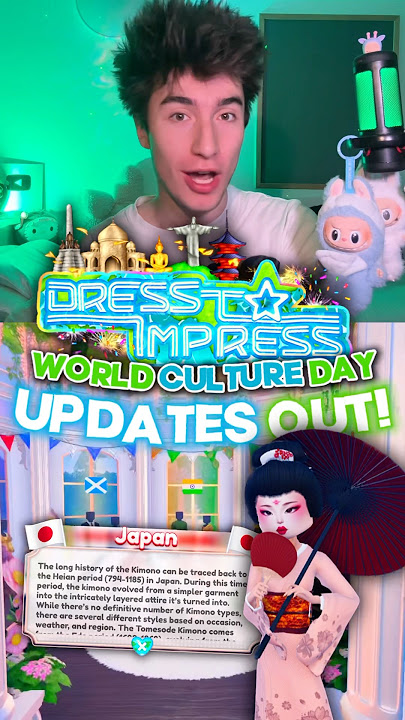 The DRESS To IMPRESS World Culture UPDATE Is OUT🌎👀‼️