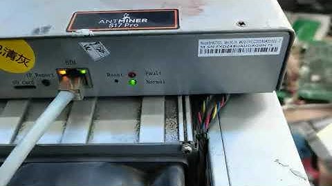 8.22 LUCBIT ASIC MINING ANTMINER S17PRO TEST