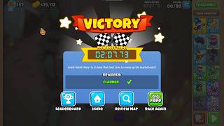 Bloons TD race Three Mines Back Around in 2:07:73 (guide in description)