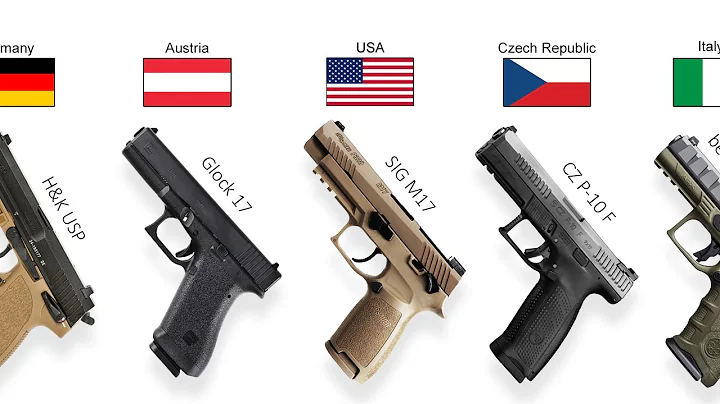 Main Military Pistol Of Each Country