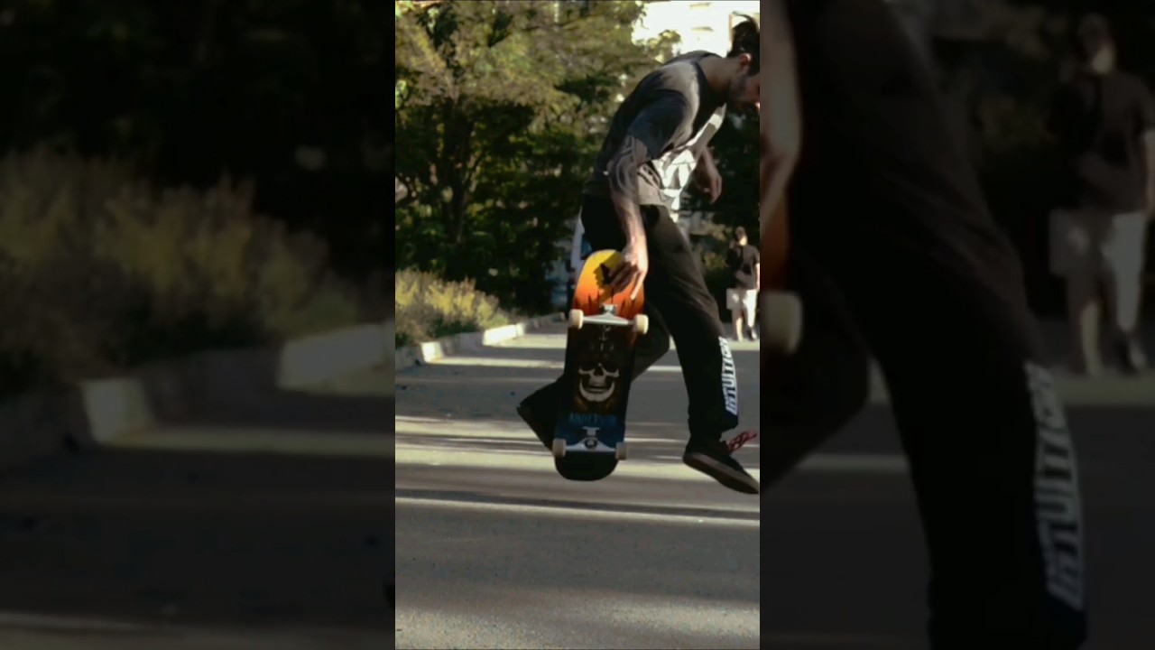 Backside No comply Tail Spin 