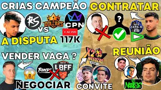 FROIS CONTRATAR ! BONDE QUITAR da LBFF ? NOISE REUNIAO ! CPN DOLLARs vs CRIAS ! WEED e DONATO 2x2 !