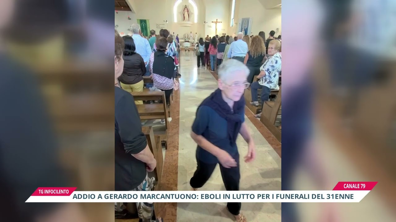 Addio a Gerardo Marcantuono: Eboli in lutto per i funerali del 31enne