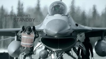 Falcon BMS 4.34 Implying the AGM-88 HARM (With some light SAM dodging)