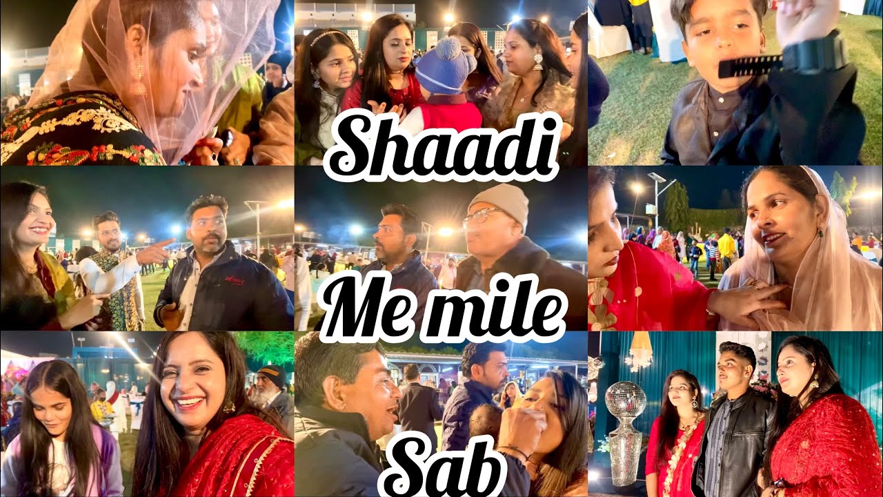 SHAADI ME MILE SAB!!😍|| Vlog #1 || Sultana kamil