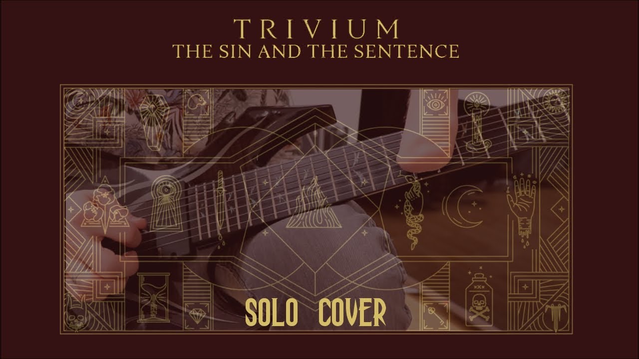 TRIVIUM – The Sin And The Sentence Guitar Solo Cover (One Handed Guitarist) | BC Rich KKW7