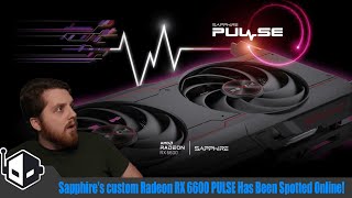 Sapphire's Custom Radeon RX 6600 PULSE Has Been Spotted Online!