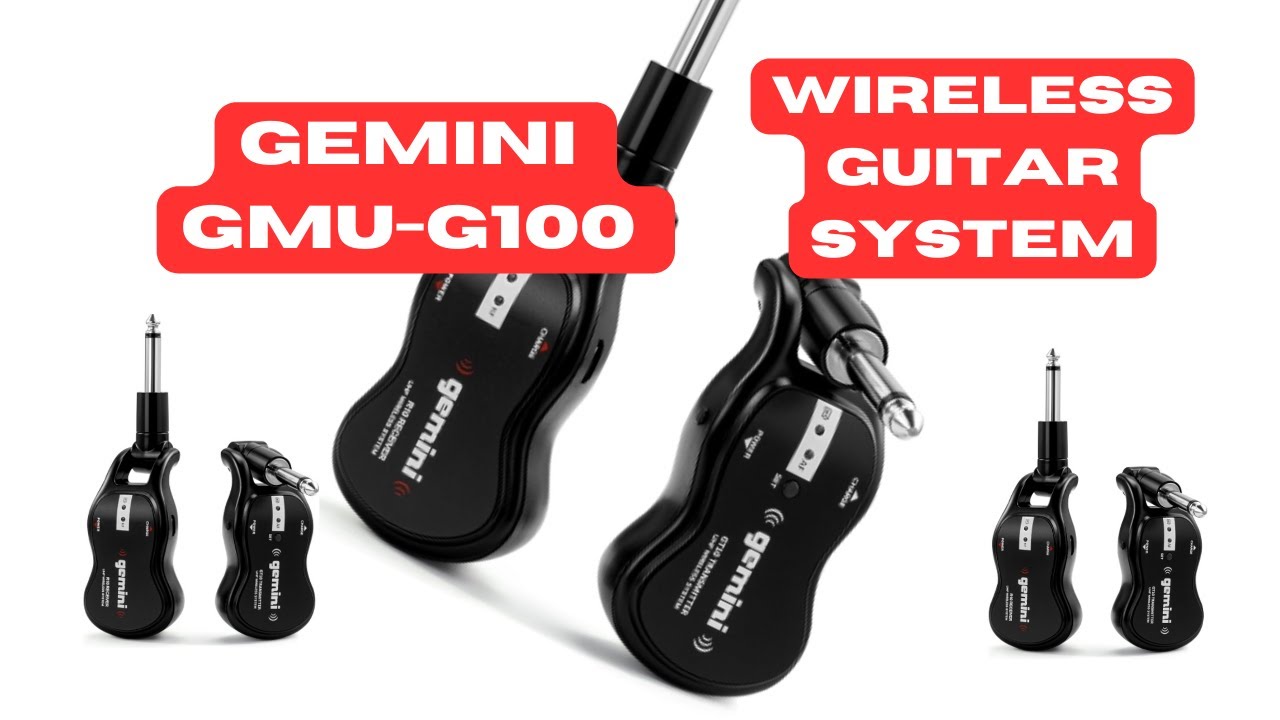 GEMINI WIRELESS GUITAR SYSTEM YouTube