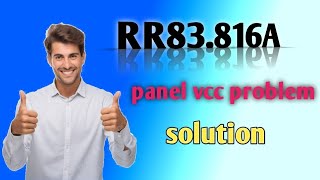 RR83.816A board panel VCC problem 😱
