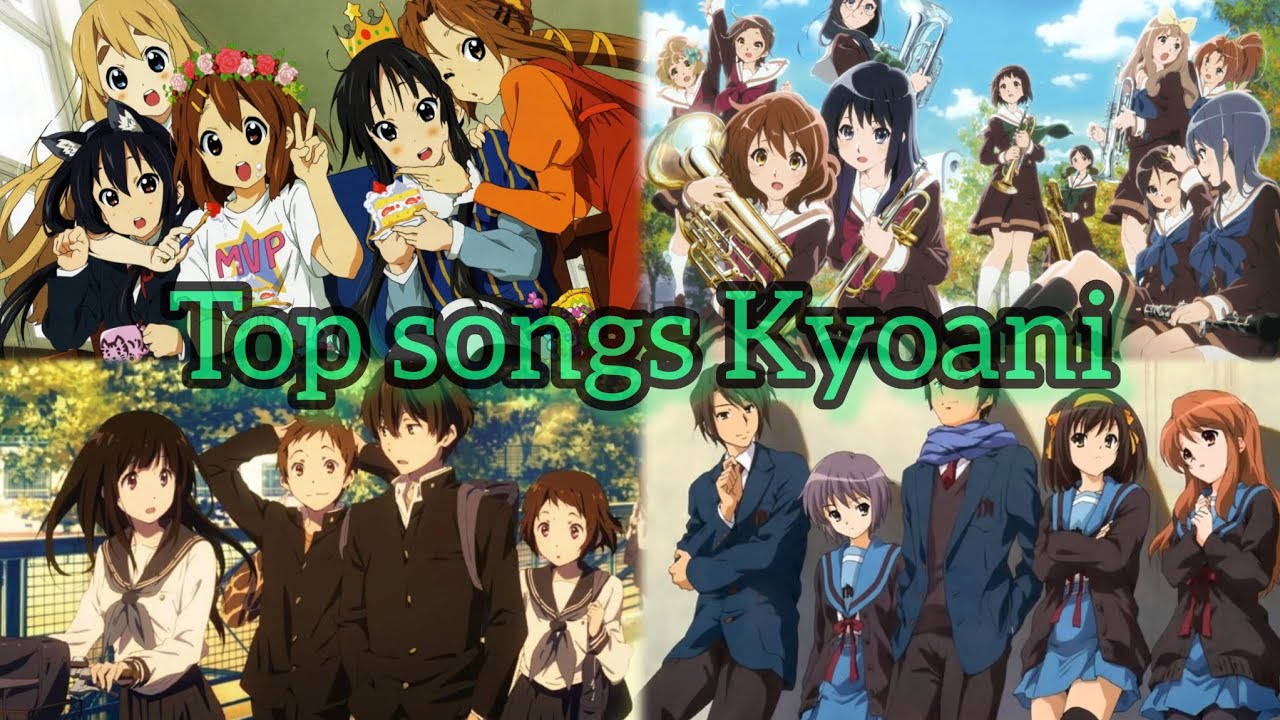 Mi Top50 OP's & ED's de Kyoto Animation (Kyoani)