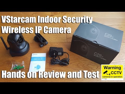 VStarcam Wireless IP Camera 1080P HD [Hands on Review and Test] - 동영상