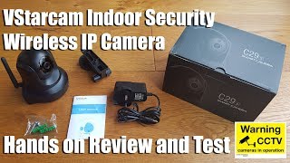 VStarcam Wireless IP Camera 1080P HD [Hands on Review and Test]