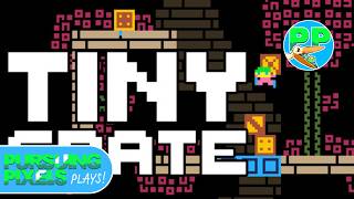 FANTASTIC Low Rez Pixel Art Precision Puzzle Platformer // Let's Play Tiny Crate (Gameplay Only)