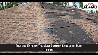 Roofers Explain The Most Common Causes of Roof Leaks!