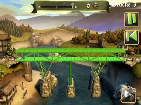 Bridge Constructor Mittelalter - Gameplay AppGemeinde