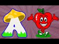 ABC Phonics Song for Kids 🎵 | A is for Apple 🍎 B is for Ball 🏀 | Learn Alphabet Sounds | cocomingal