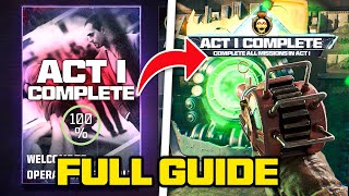 COMPLETE MW3 ZOMBIES ACT 1 GUIDE: ALL 21 MISSIONS FULL WALKTHROUGH screenshot 4