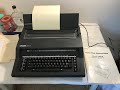 Olivetti 900X typewriter printing from a Windows 10 computer!