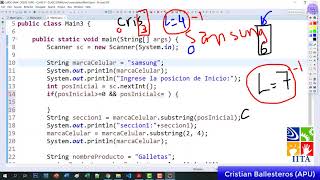 Metodo substring y replace Clase String en JAVA PARTE 3/3