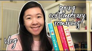 VLOG | Reading 6 Spring Contemporary Romances / Rom-Coms