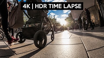 4K HDR TIME LAPSE with your DSLR | TUTORIAL