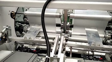 Plastic Bag making machine - Fully Automatic High Speed 2 Lines With Coreless Bag Making Machine