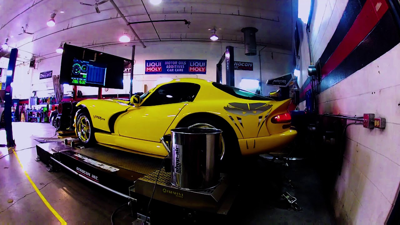 Dodge Viper ACR Supercharged Dyno Pull Classified Motorsports