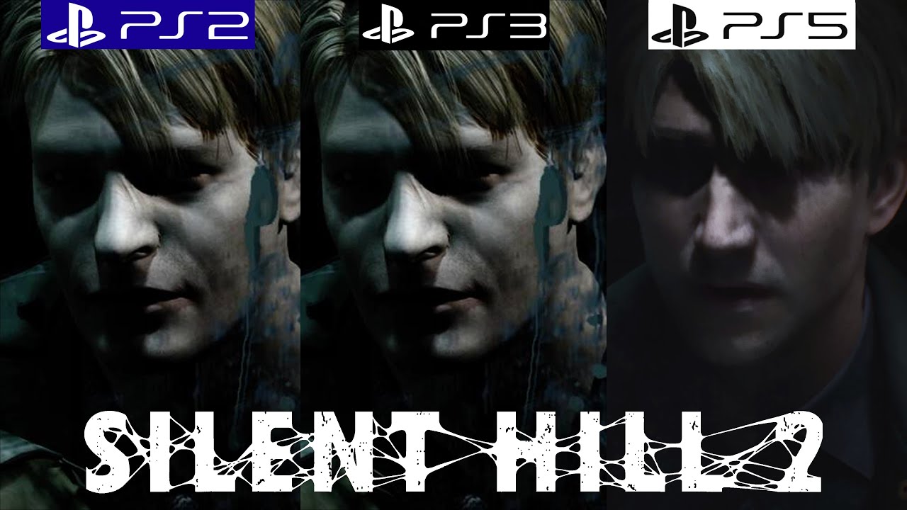 Silent Hill 2 PS2 vs PS3 vs PS5 - Original vs Remaster vs Remake