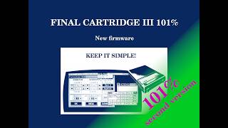 Demonstration of the Final Cartridge III 101% firmware Net Worth