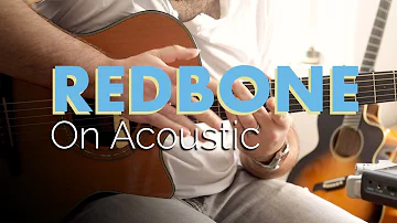 Childish Gambino - Redbone | Acoustic Guitar Cover | Tom Anello (TABS)