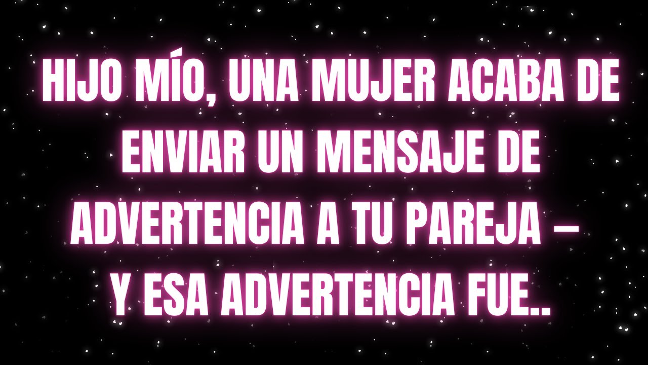 Los ángeles dicen que AQUELLA ADVERTENCIA era sobre ti... (Revelado sobre pareja)