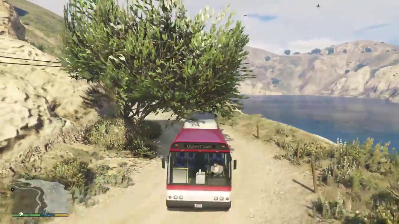 Grand Theft Auto V-Bus route 45 :)