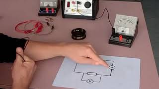 Setting up ohms law circuit