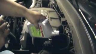 honda ridgeline transmission plug change spark service a136 perform