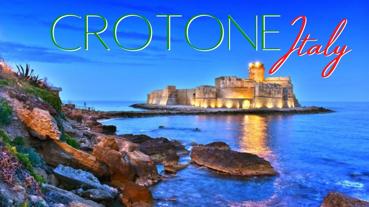 Crotone Calabria Beautiful 4k Video, Drone & Walking Tour of (Crotone
