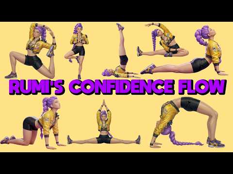 🩷 Barbie & Rumi Partner Yoga for Kids | Full Body Stretching, Relaxation & Flexibility 🌈