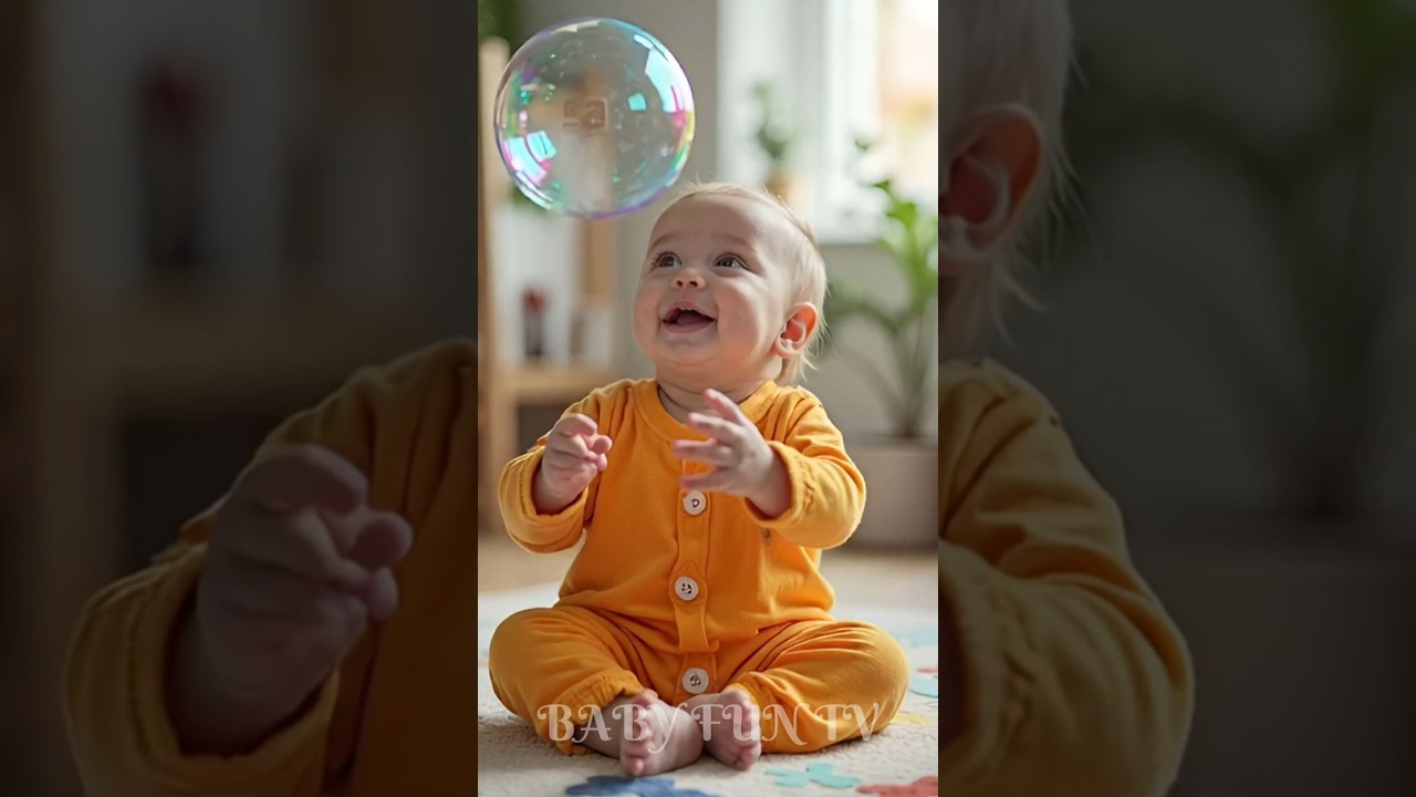 👉 Bubble Trouble Baby 🫧😂 | Funny Baby Shorts | Baby Giggles Compilation | Baby Fun TV