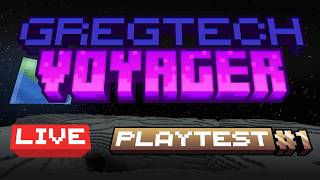 Gregtech: Voyager - Playtest #1 (v0.1.3a) - Stream 4 | Modded Minecraft Net Worth