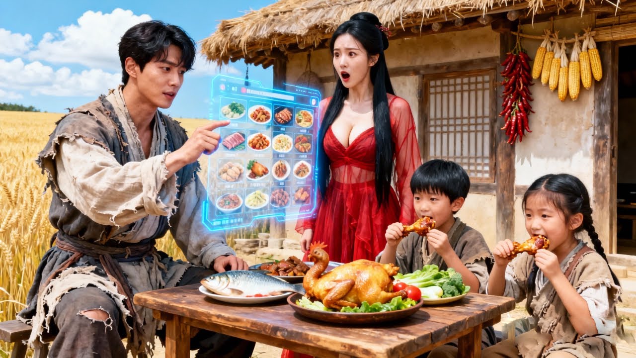 帶著金手指穿越到飢荒年代，用野菜就能兌換21世紀美味食物？ ！讓孩子顿顿吃肉，逆天改命!#男頻#逆襲#爽劇#戰神#反轉#打臉#下山#神醫#逆襲#超能力#萌娃