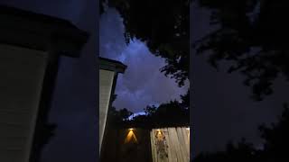 Epic Thunderstorm with Cool Shelf cloud