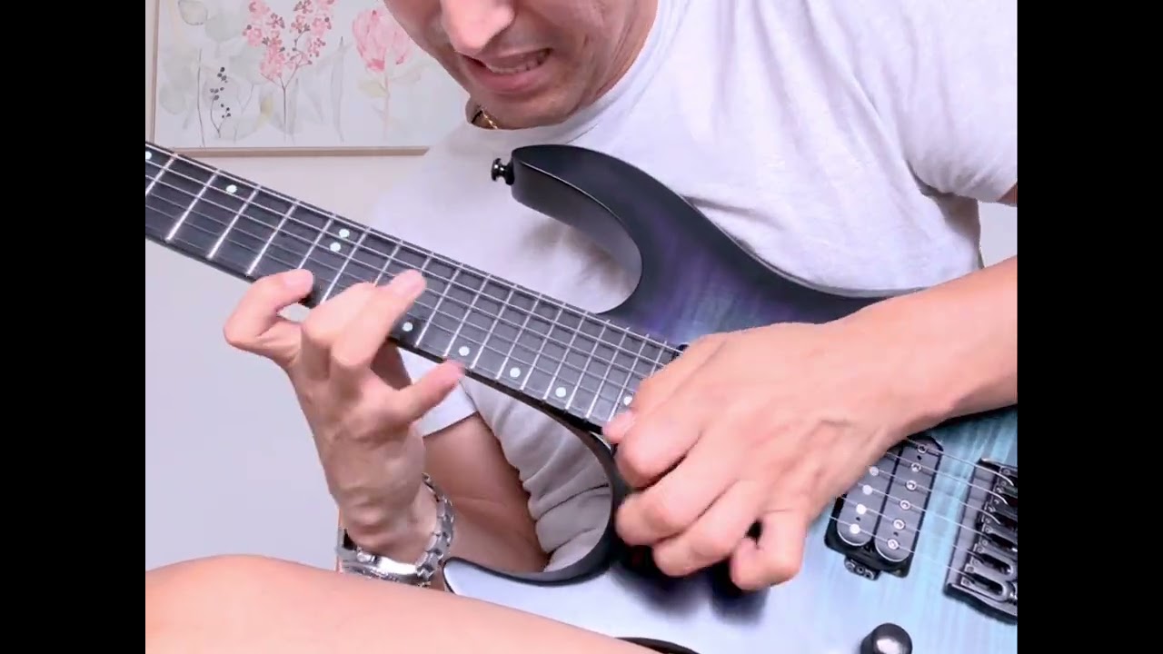 Wide spread arpeggios practice C6