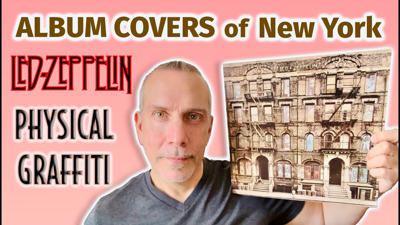 Обложки альбома «Physical Graffiti» в Нью-Йорке Led Zeppelin