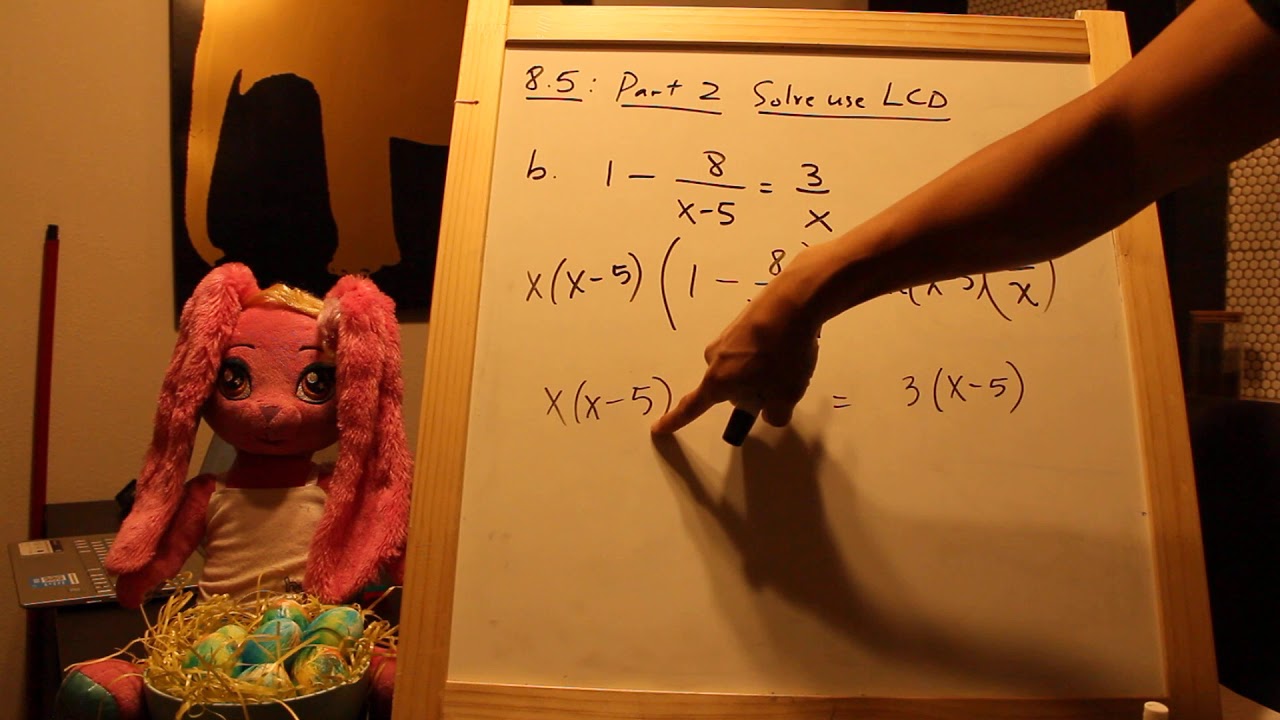8.5 Part 2 Solving Rational Equations - YouTube