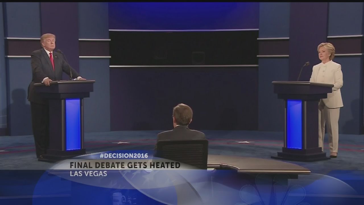 Final presidential debate - YouTube