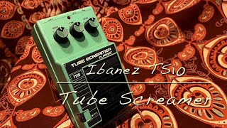 ギター Ibanez Tube Screamer Classic TS10 Ibanez TS10 Tube Screamer Classic Overdrive Guitar Effect