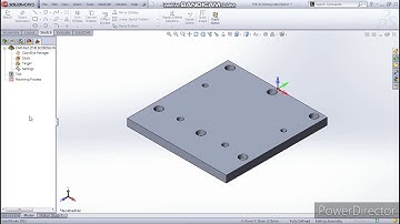 Solidcam Define Stock and Target Model no 0021