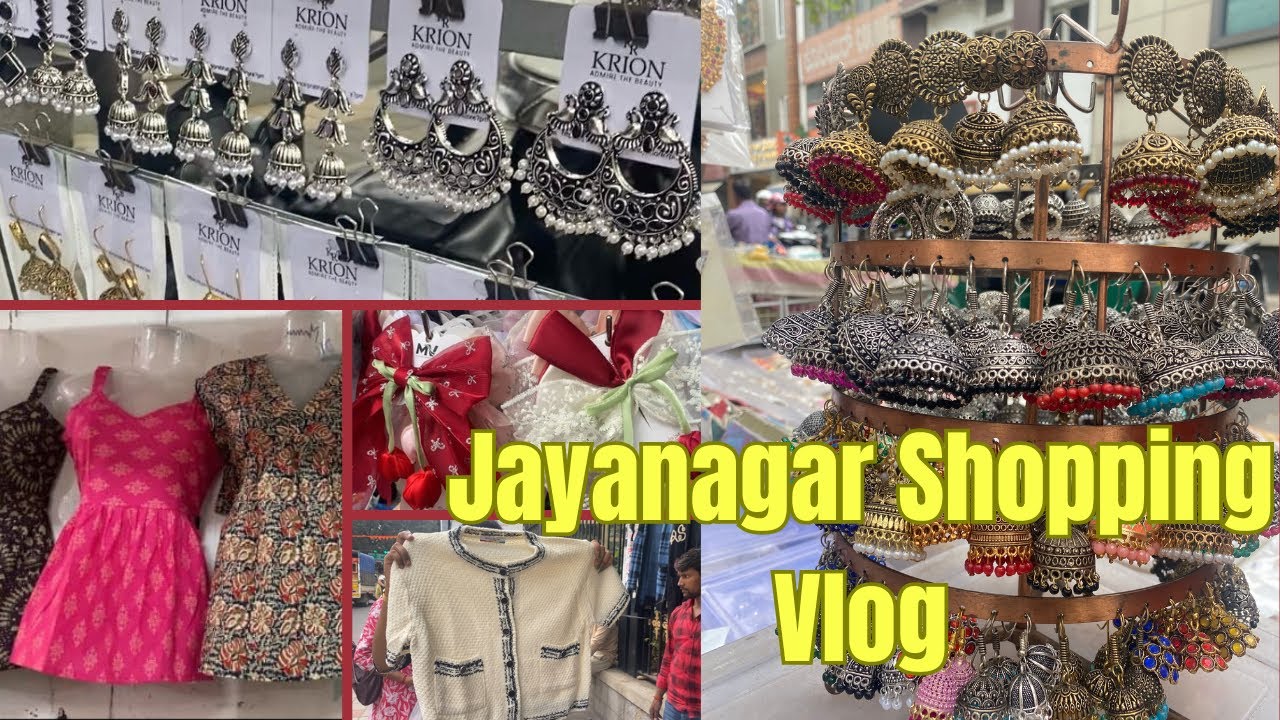 ನಮ್ಮ ಜಯನಗರ SHOPPINIG 🛍️ || AFFORDABLE FINDS|COLLEGE MEMORIES