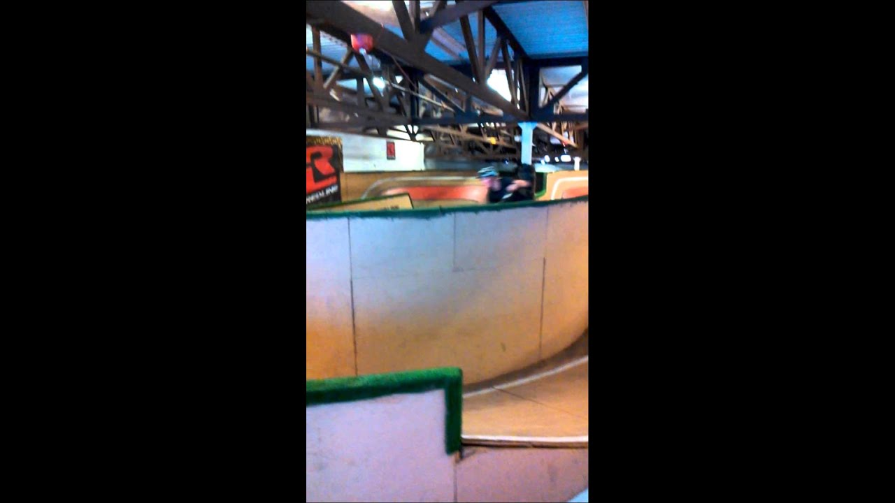 Rays Indoor Mountain Bike Park Milwaukee, WI Pump Track YouTube