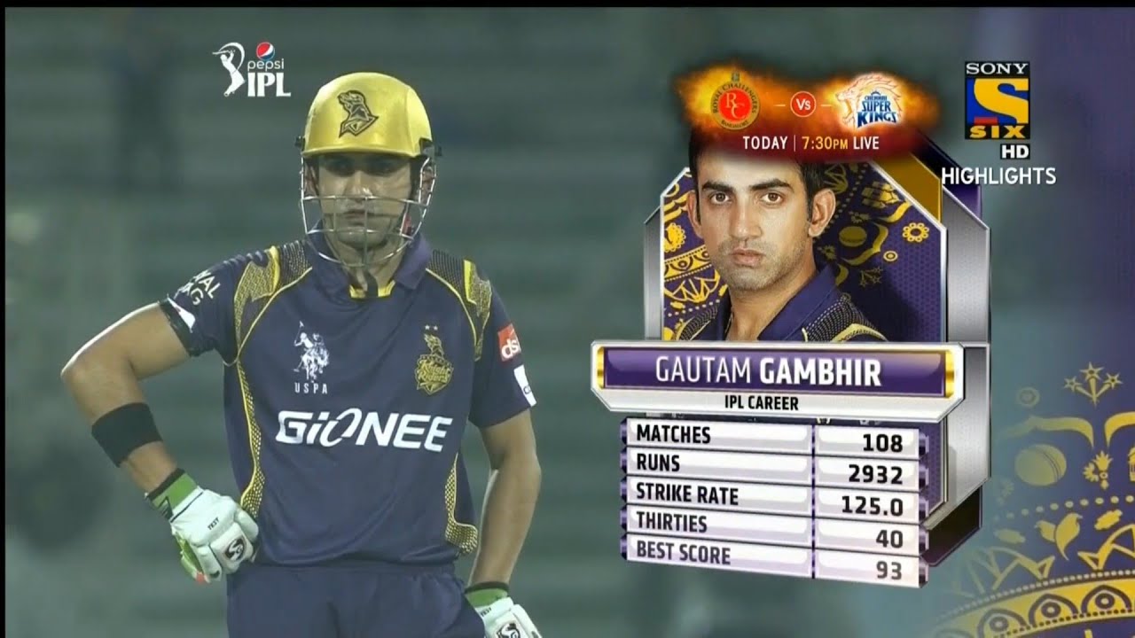 IPL 2015 : KKR vs DD | Match 17 Highlights G.Gambhir 60 classic Runs 🥵